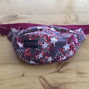 JanSport Fifth Ave Waist Pack, Folk Floral Print